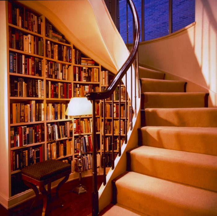 under-stairs-home-library