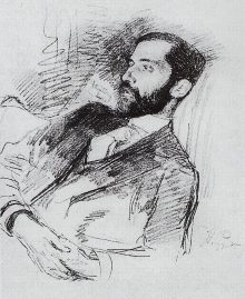 Merezhkovsky_by_Repin